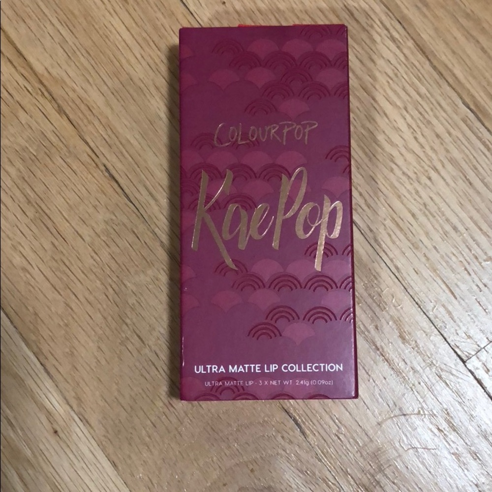 Colourpop KaePop ultra matte lip set